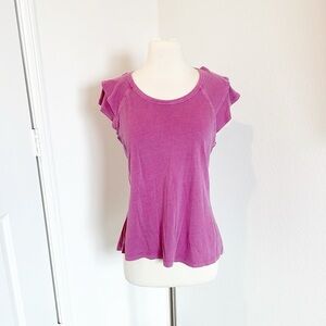 Time And Tru Purple Top